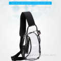 PVC transparent shoulder bag PVC waterproof crossbody bag